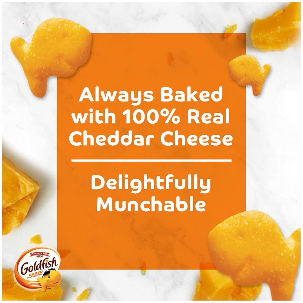 Colors Cheddar Crackers, Snack Pack, 0.9 oz, 9 CT Multi-Pack Tray