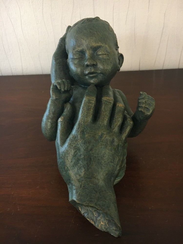 1 Bronze Statue Baby / Signed Aanglada Numbered