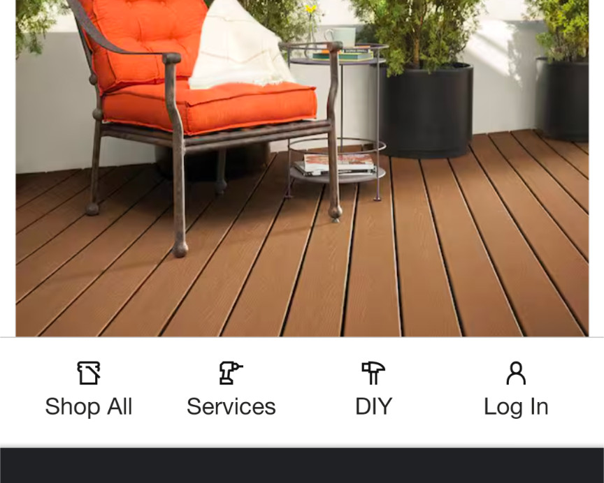 composite decking boards 12x20+ ft deck redwood color