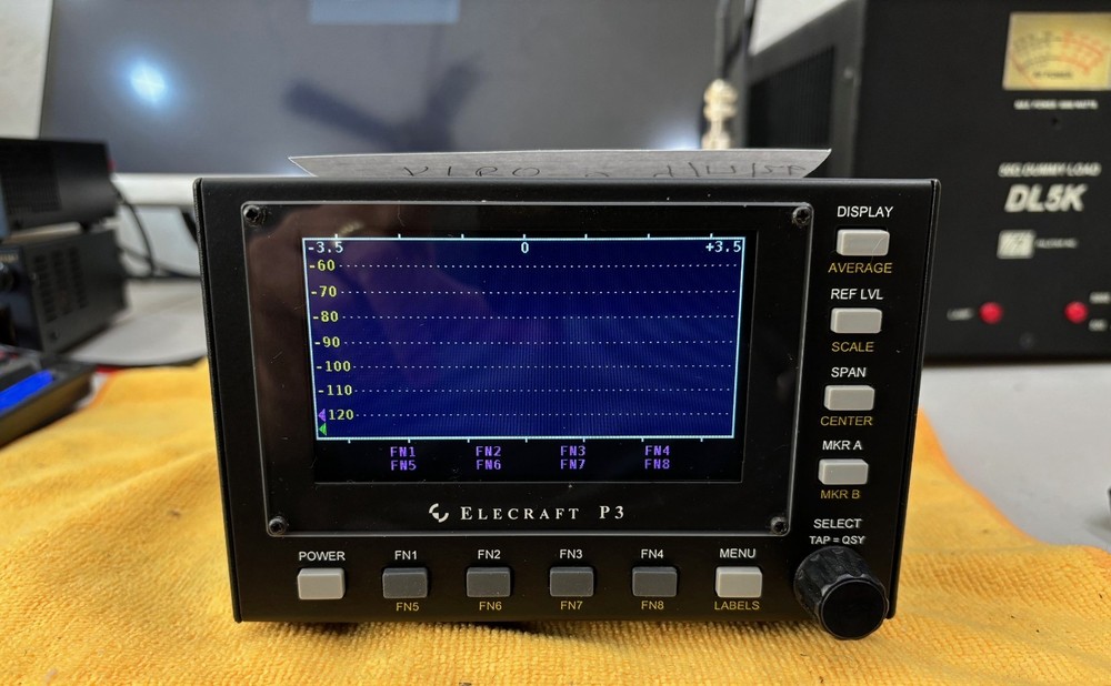 Elecraft P3 Panadapter   -  Works great  with   cables - # 2012