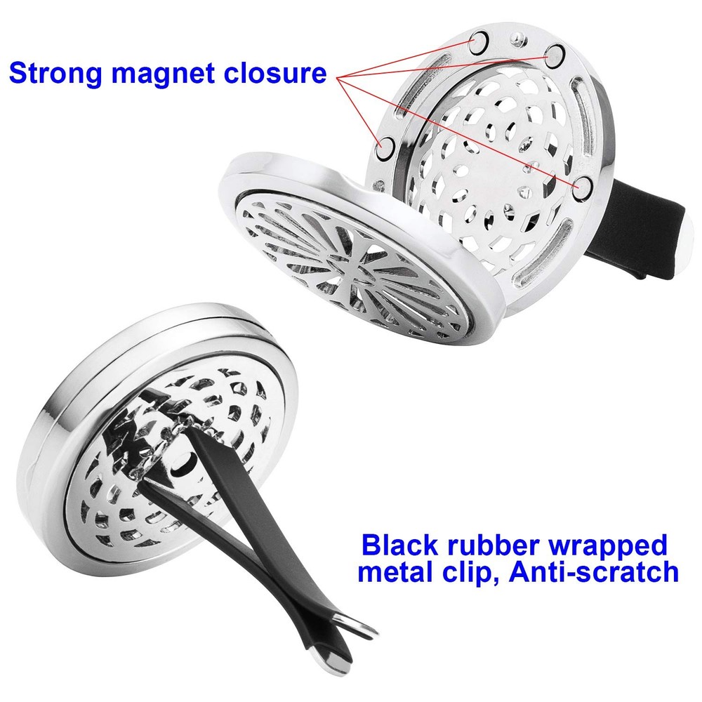 Car Diffuser Vent Clip 4 Pack, Aromatherapy 4Pack, 4Pack