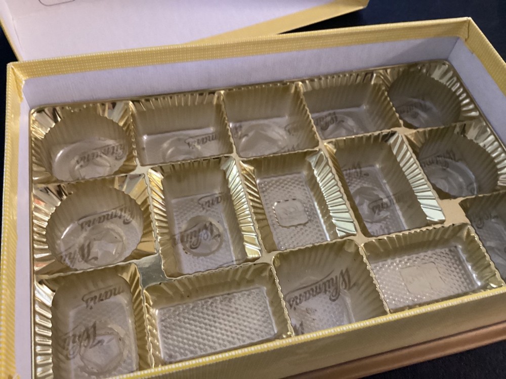 Empty Whitman's Sampler Chocolate Candy Box