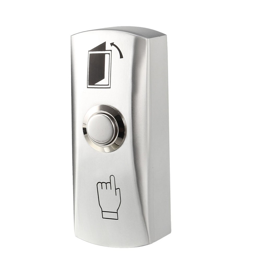 Door Release Button Push to Exit Resettable NO/COM Switch for Access Control 12V