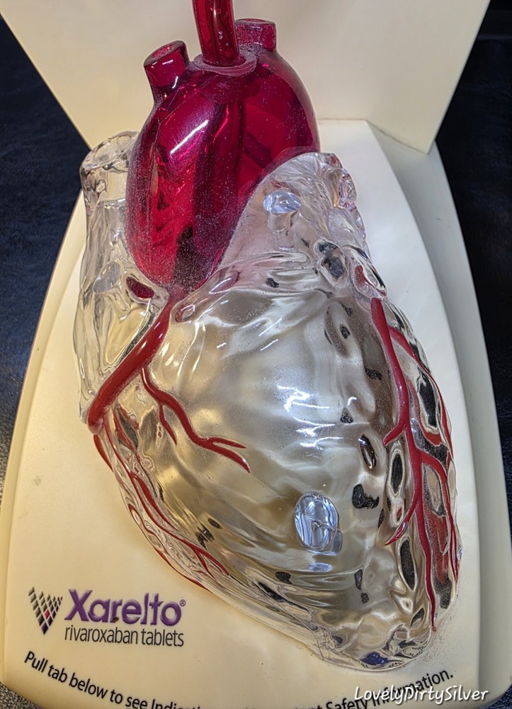 FREAKY 3D Human Functioning Heart and Brain Lighted Display Model