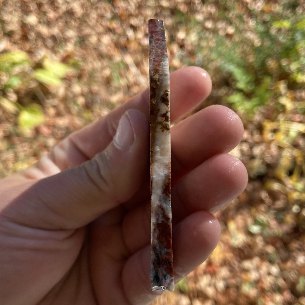 Vibrant Brecciated Jasper Slab 2 Oz