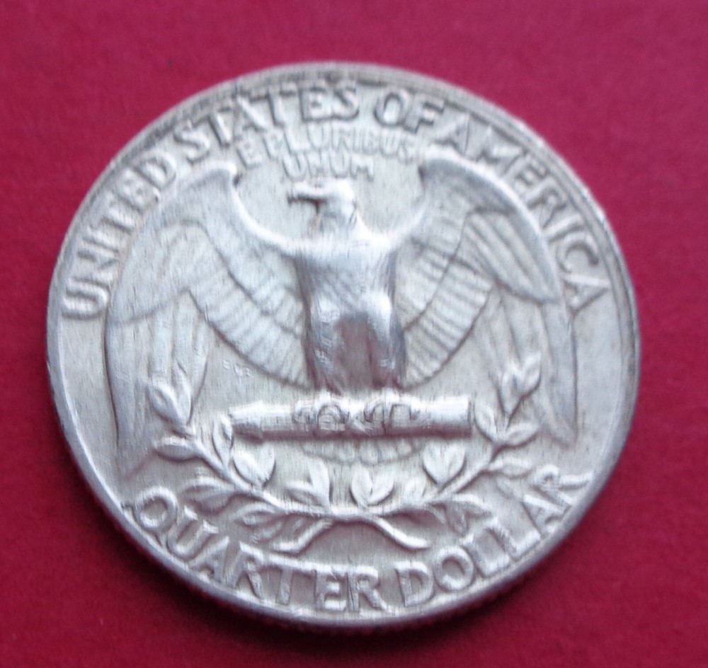 1964  WASHINGTON QUARTER -- SILVER /SILVER