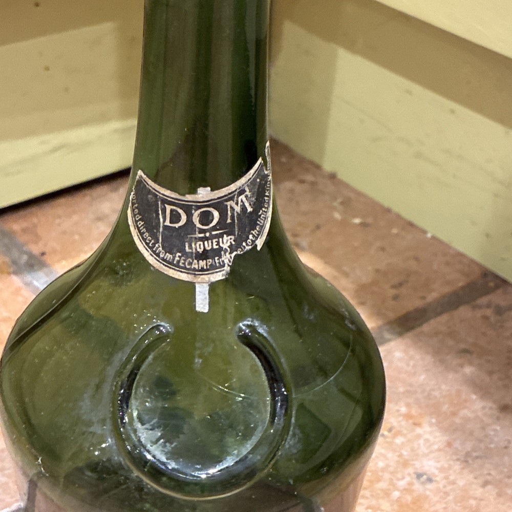 Vintage Benedictine Bottle - Marked DOM