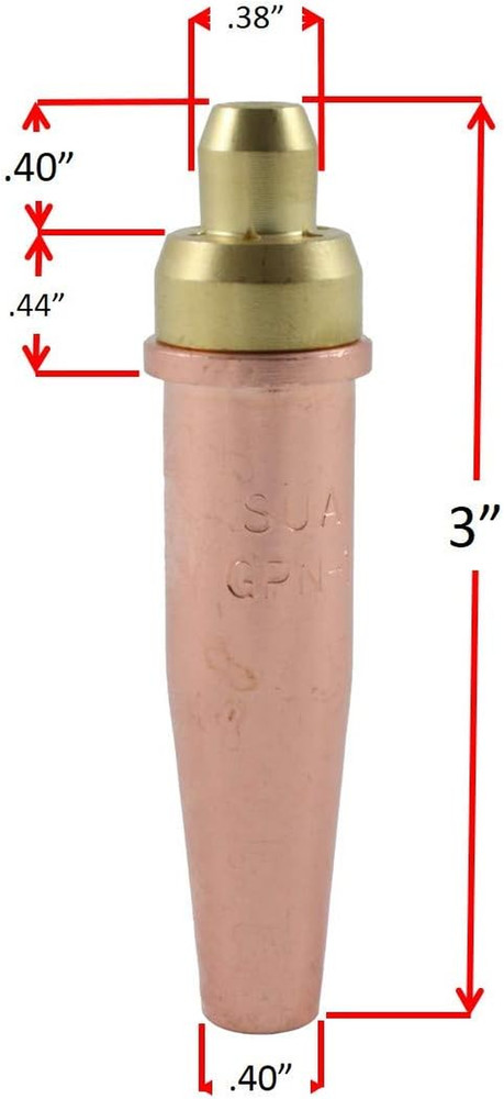 - GPP-4 Propylene Cutting Tip - Compatible with Victor Torches - Size: 4