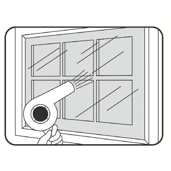 Shrink Window Kit, 42X62, 1 Window, 2Rrf5