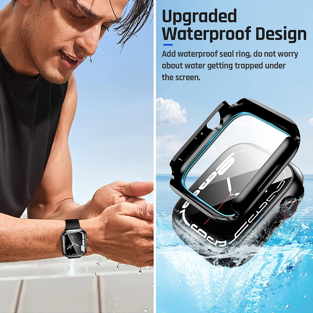 Goton Waterproof Case for Apple Watch 41mm - Clear
