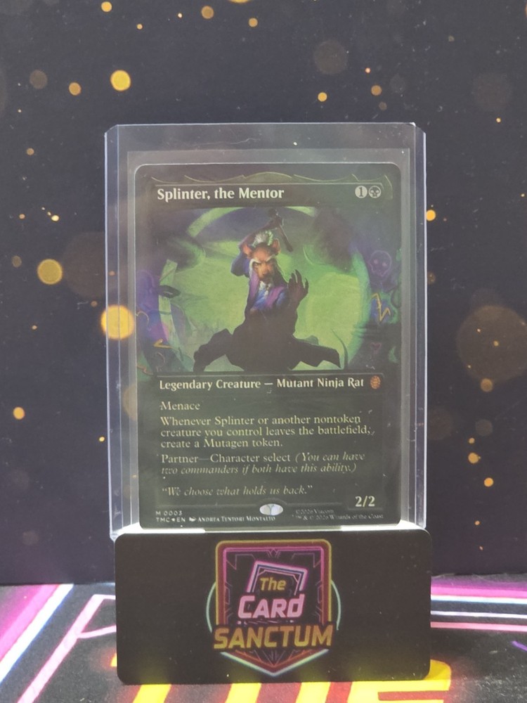 Magic The Gathering TMNT CORE TEAM 6 Card Set