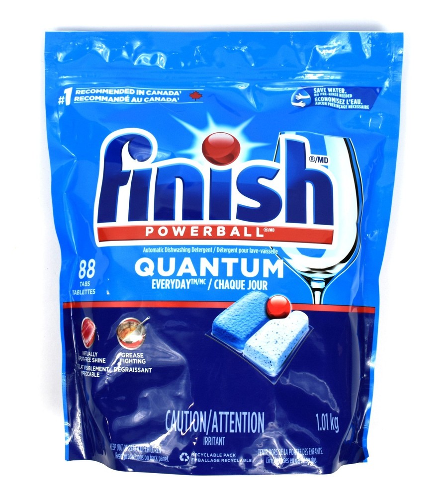 Finish Powerball Quantum Automatic Dishwasher Detergent Pods 88 Tabs