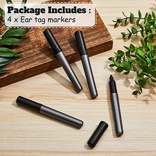 Cattle Ear Tag Marker Pen Black Ink