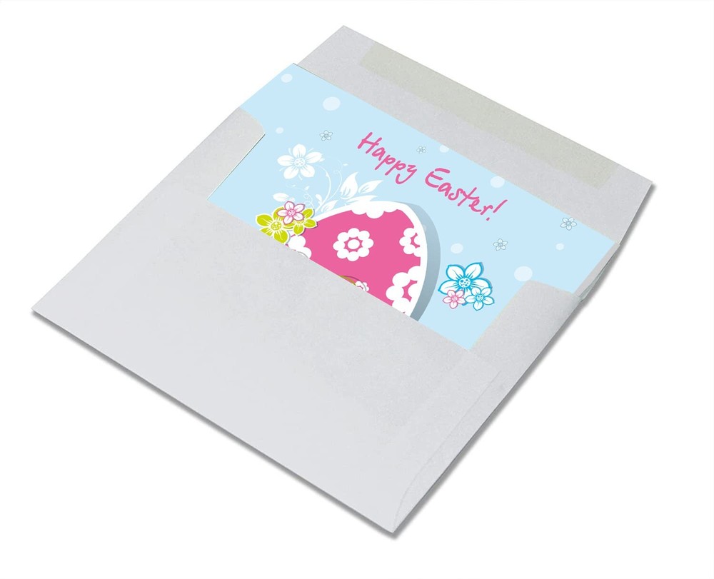 Happy Easter Cards-Blank Inside with Envelopes-5.5"x4.25"-24 Pack