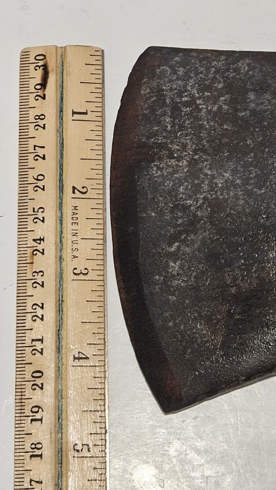 Vintage Unknown Maker Single Bit Axe Head 3.5 Pounds