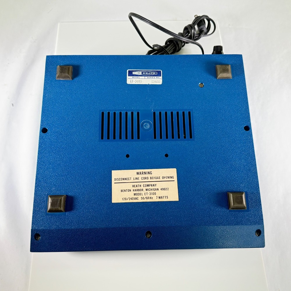 Vtg Heathkit ET-3100 Electronic Design Experimenter Trainer Console - WORKING