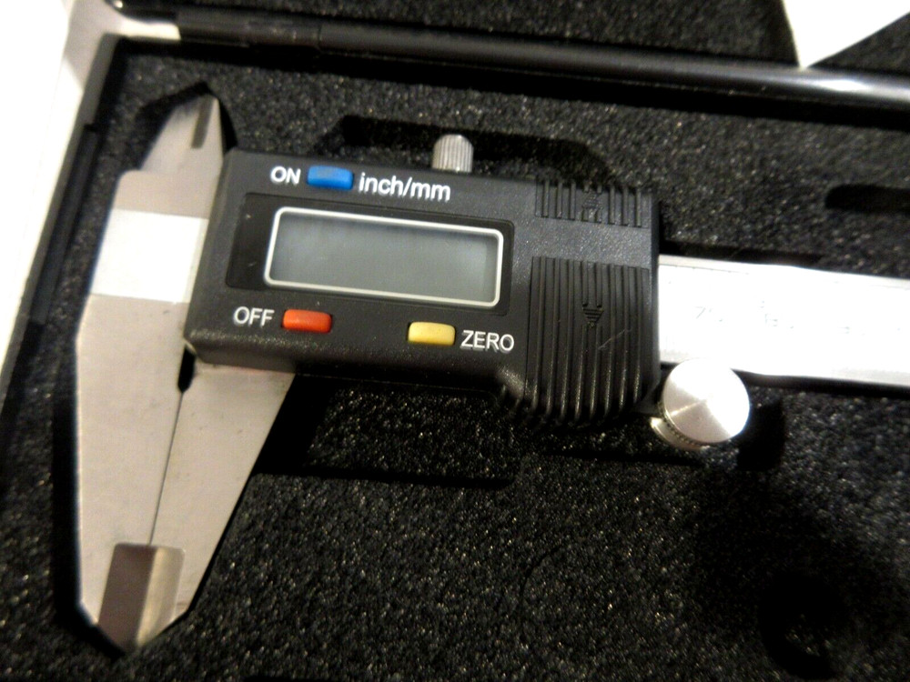 Cen-Tech 6" Digital Caliper w/Storage Case & Instructions #47257