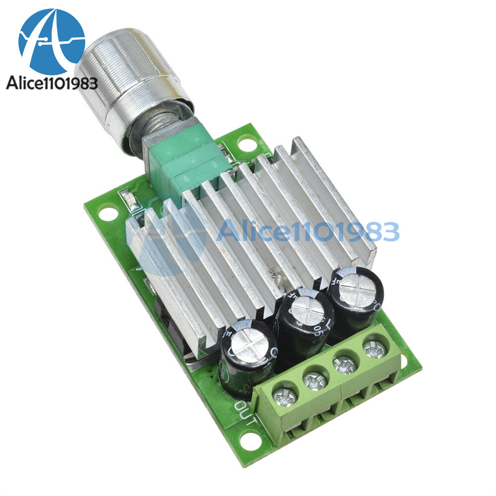 DC 6V 12V 24V 30V 10A DC Motor Speed Controller PWM Controller Board