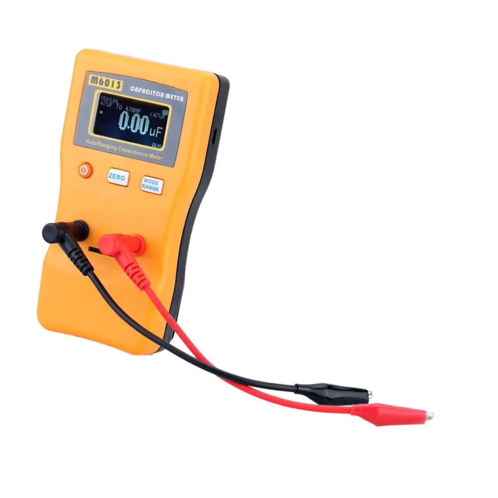 Portable M6013 Capacitor Meter Auto Rang Measuring Capacitance Tester Tool