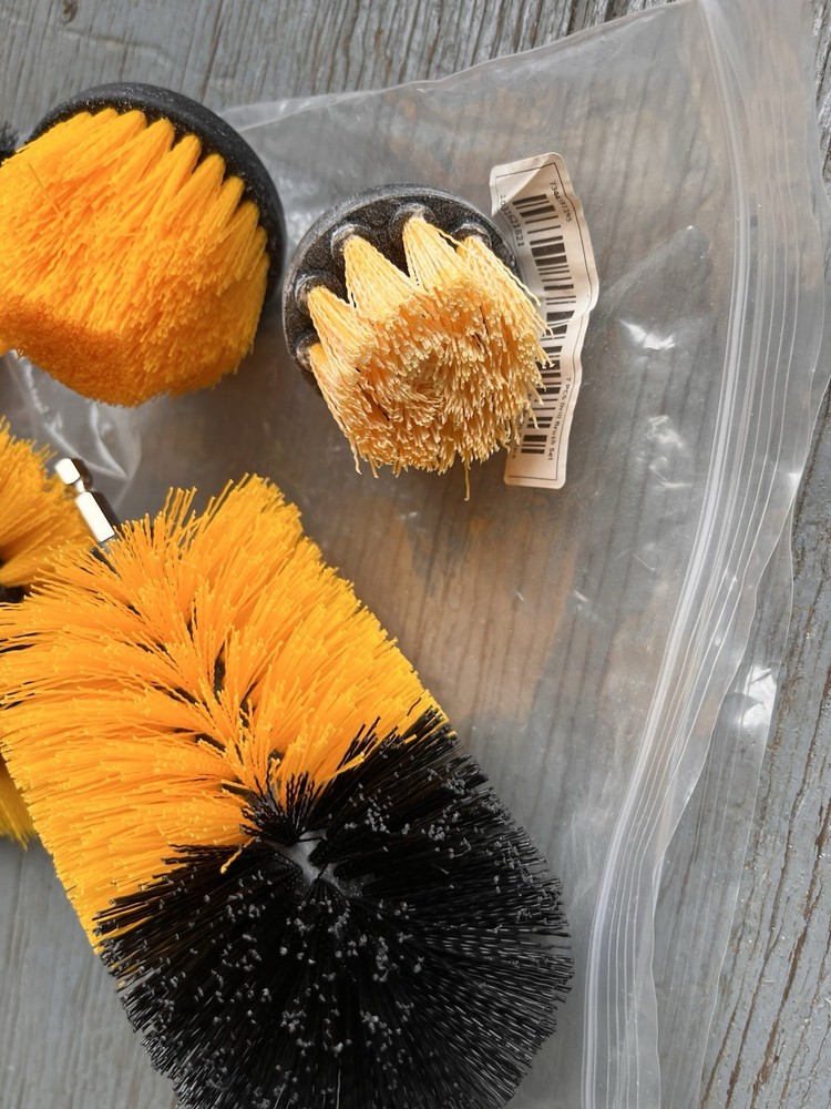 5 Pack Drill Brush Attachments