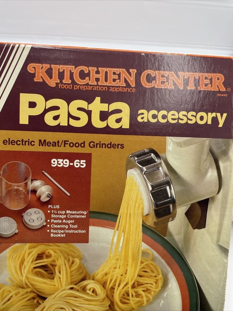 Vintage OSTER Regency Kitchen Center Pasta Maker Accessory 939-65=