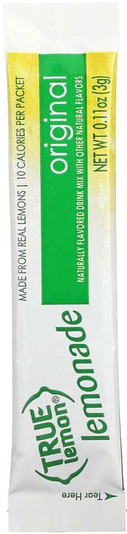 True Lemon Original Lemonade Flavor Packets - 10 Packets - Net Wt. 1.06 oz