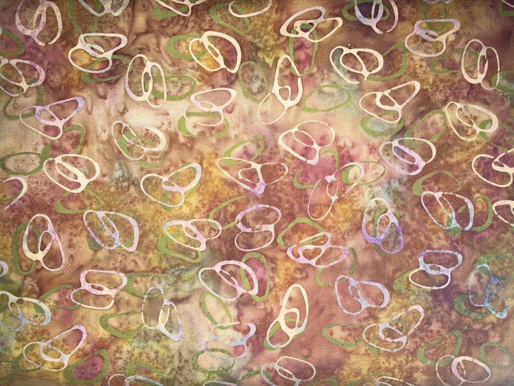 Hoffman BATIK #E259 Cinnamon QUILT FABRIC