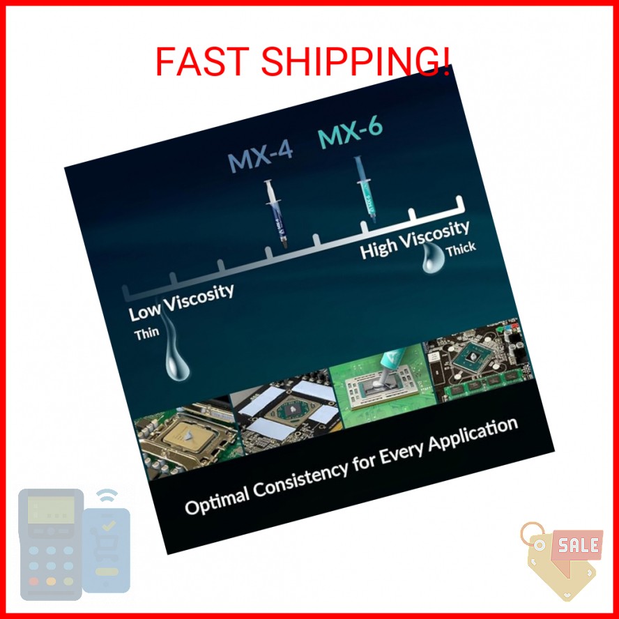 ARCTIC MX-4 (45 g) - Premium Performance Thermal Paste for All Processors (CPU,