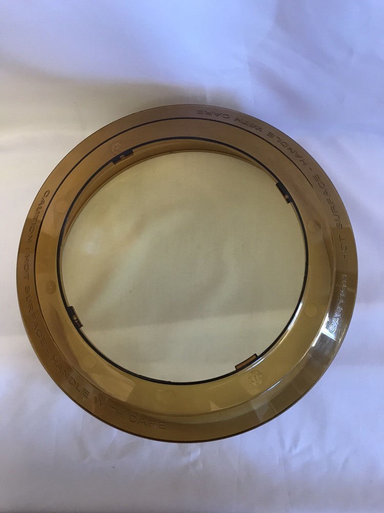Nuwave Pro Plus Infrared Oven 20632 Amber Plastic Dome Replacement Part Only