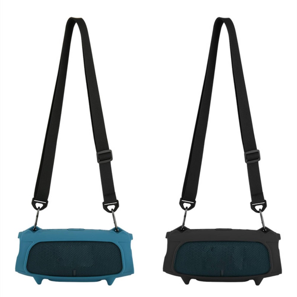 For JBL charge5/5 WiFi Bluetooth Speaker Silicone Protective Case+Shoulder Strap