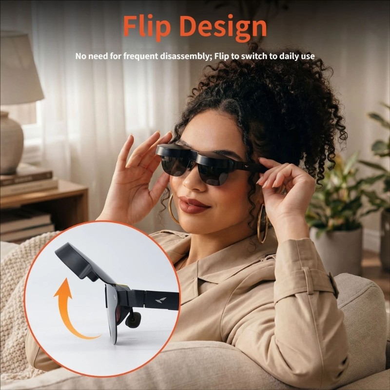 Protective Eyeshade For Virtual Reality Glasses Prevents Sunlight Interferences