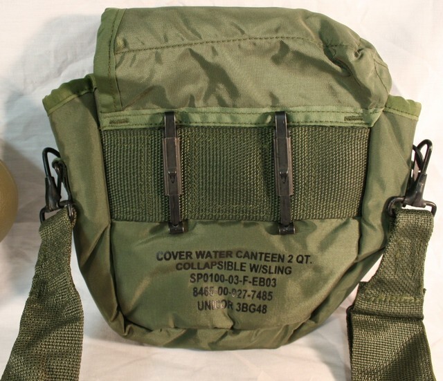 U.S. Armed Forces Bladder Canteen Cover - Olive Drab