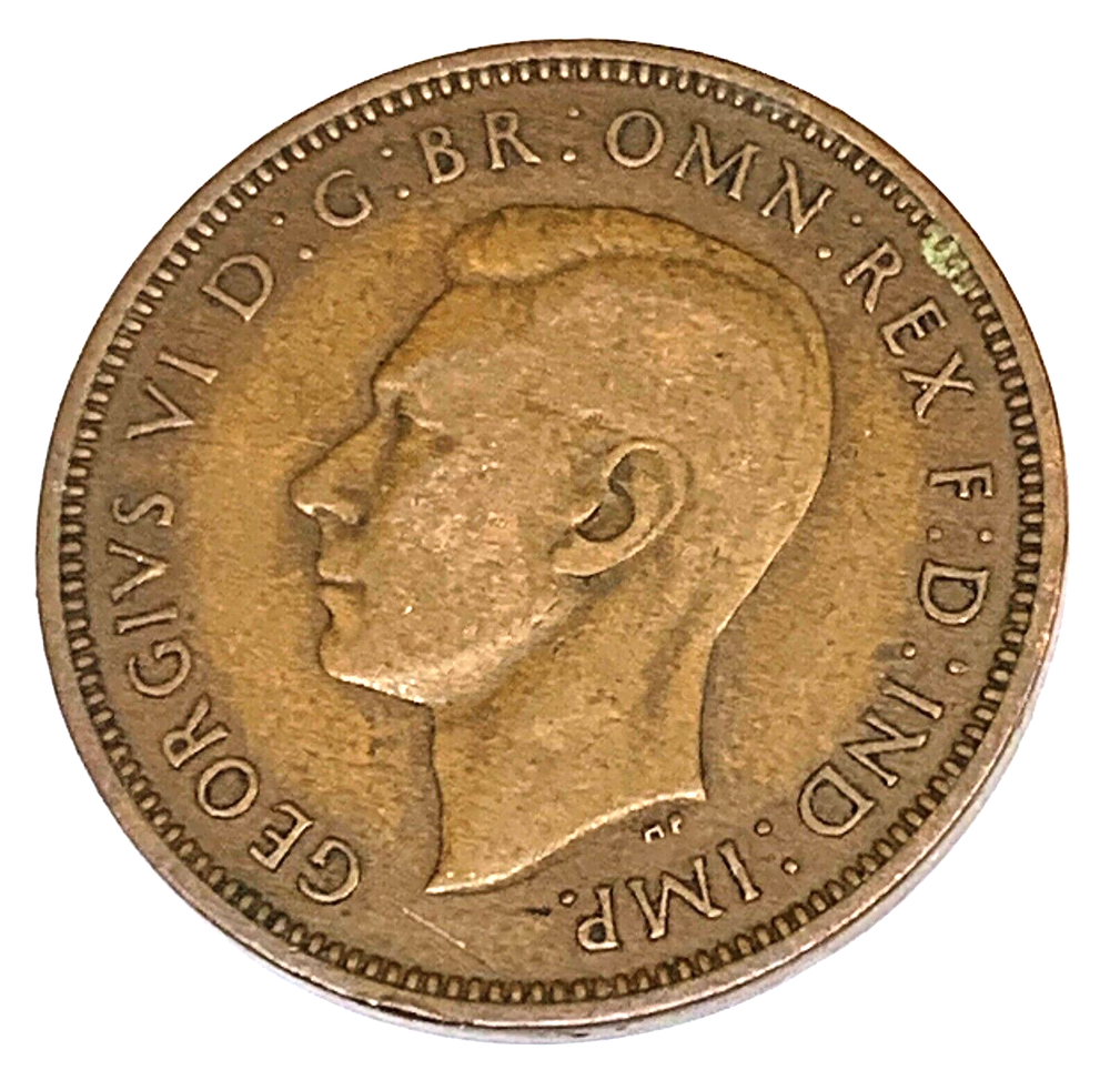 # C6829 GREAT BRITAIN COIN, HALF PENNY 1937