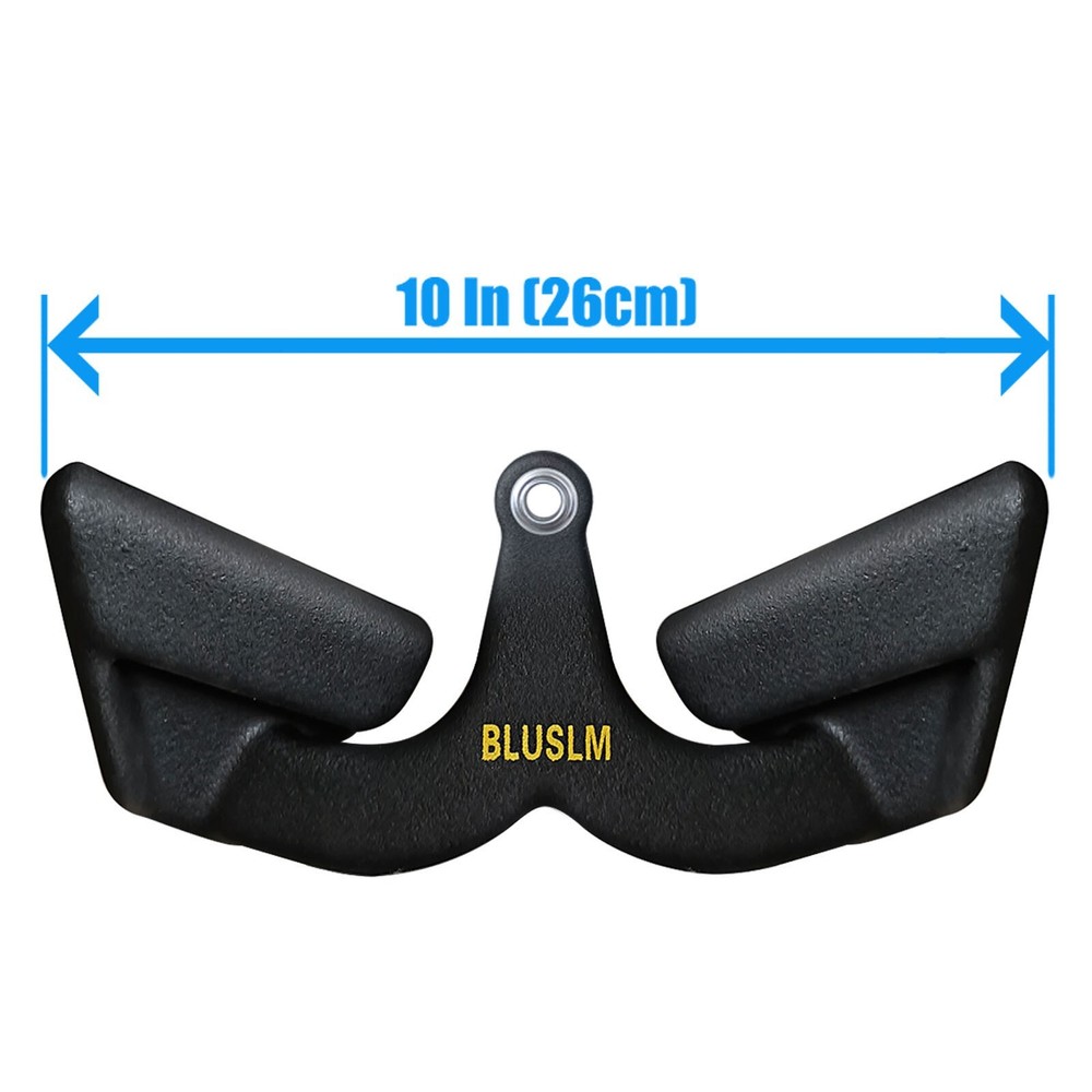 LAT Pull Down Bar for Cable Machine Pulldown T Bar V Bar Cable Attachments BL03