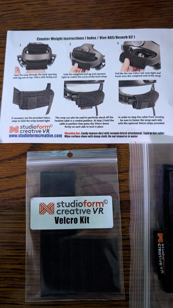 Studioform Creative Vr Valve Index Counter Balance 200 Gram (7 Oz)