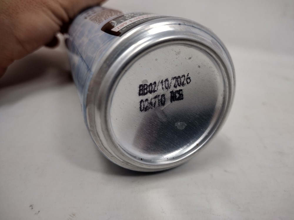 Zipp Energy Drink empty