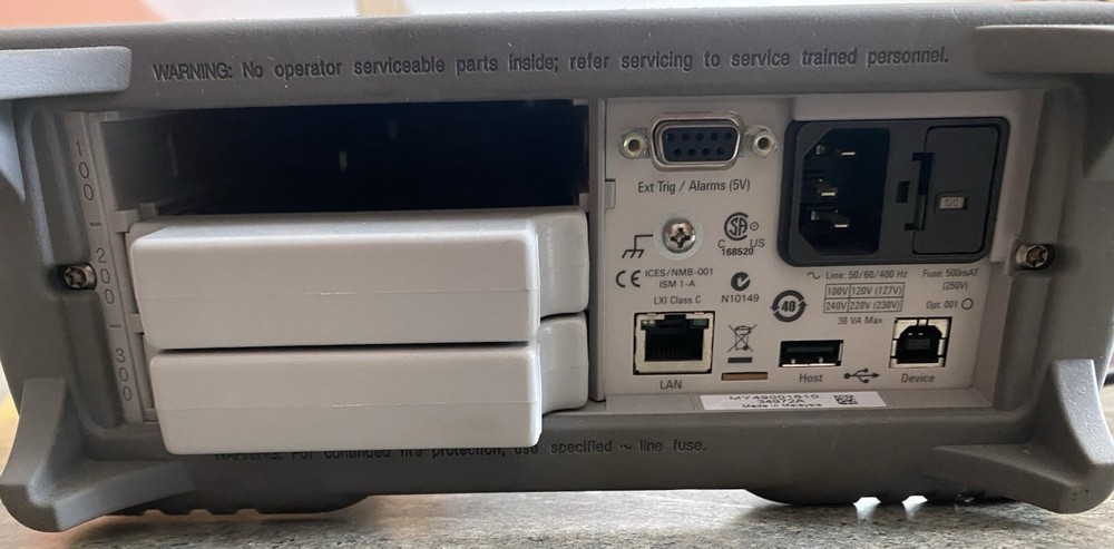 Agilent 34972 A LXI Data Acquisition Switch