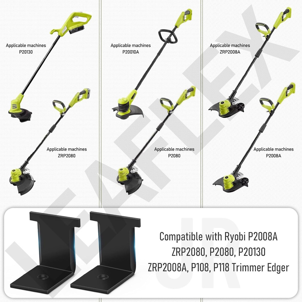 2 Pack Trimmer Line Knife Cutter/String Trimmer Line Cut-Off Blade for RYOBI ONE