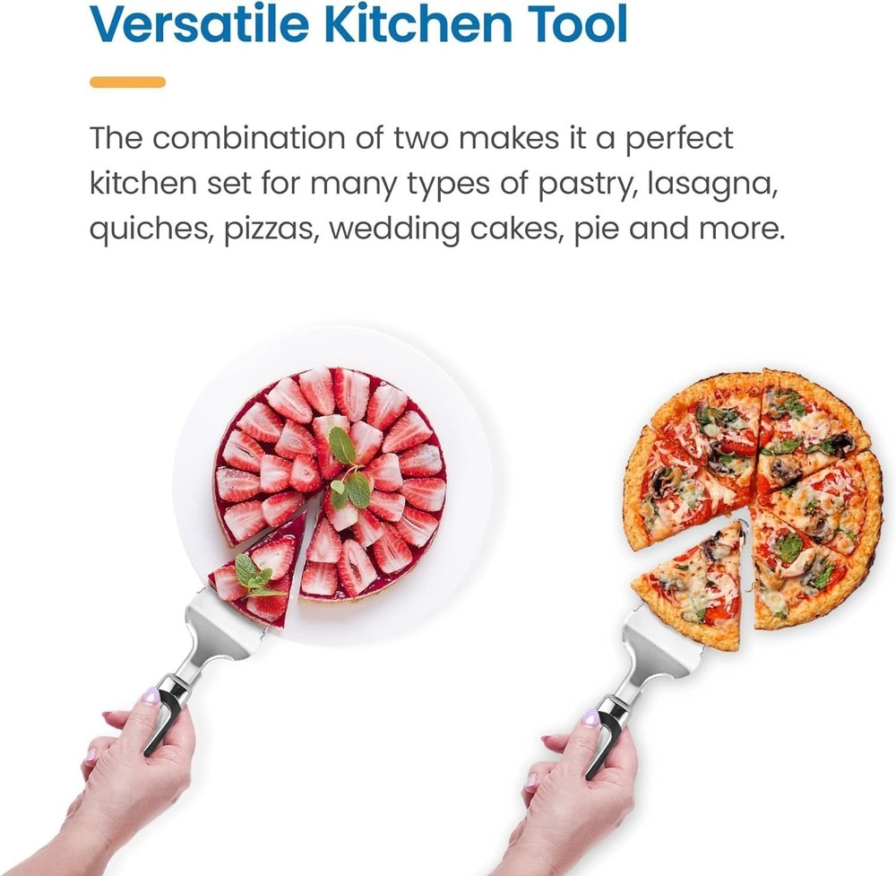 Stainless Steel Pie Server and Knife
