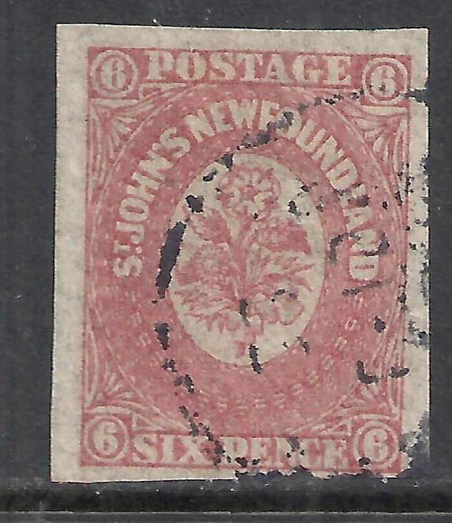 New Foundland 1862 SG 20  CANC  VF