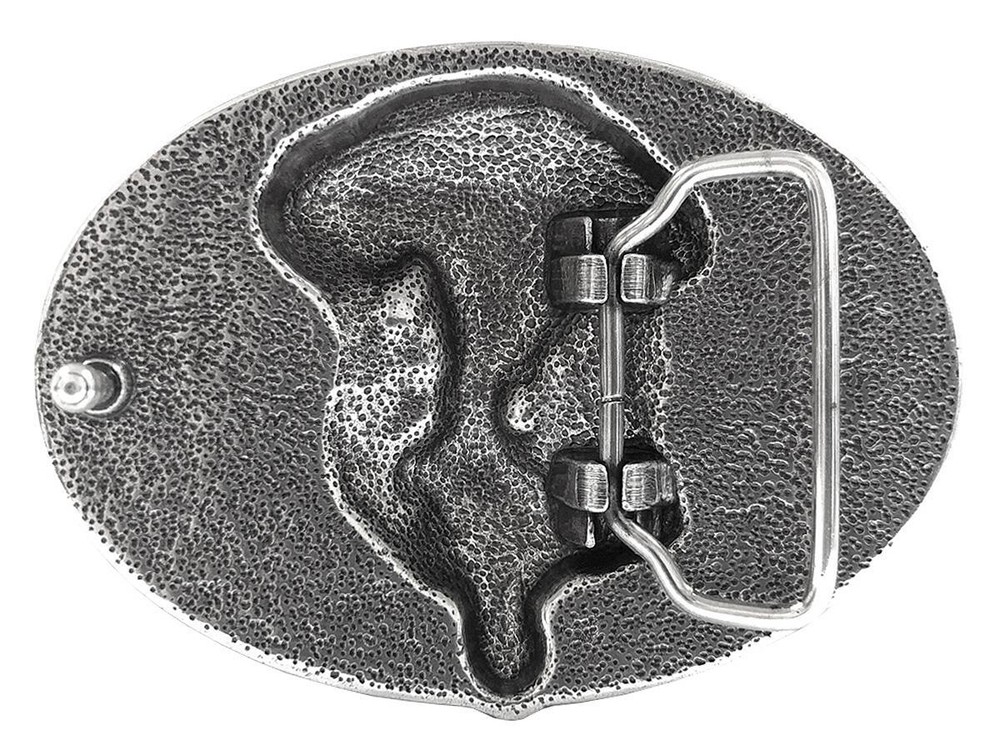 Unique Buckle The Devil Comes Smiling Buckle