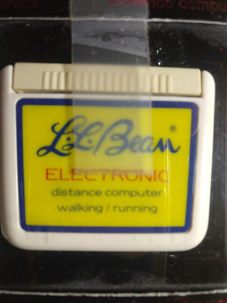 LL Bean Digital Quartz PEDOMETER for Walking or Running Model FS790