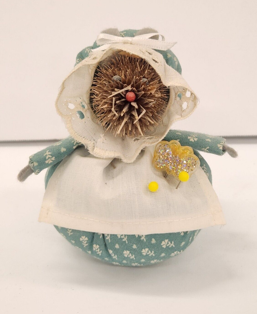 Vintage THISTLE WEASEL Pin Cushion