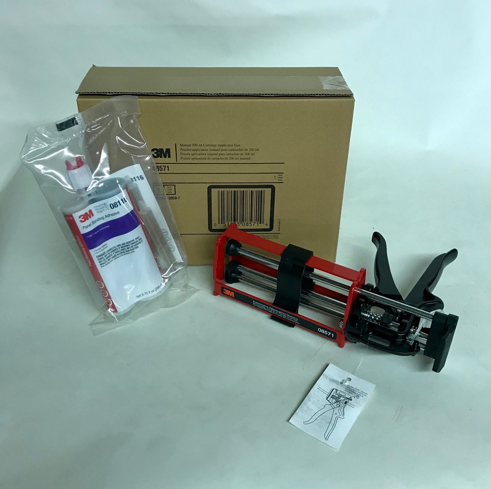 3M 8116 PANEL BONDING ADHESIVE W/8571 APPLICATOR.