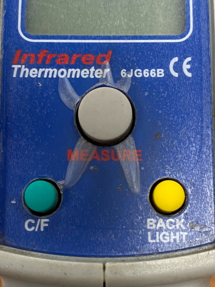 👀 WESTWARD INFARED THERMOMETER 6JG66B