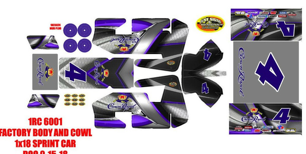 1RC SPRINT WRAP CROWN  CUSTOM