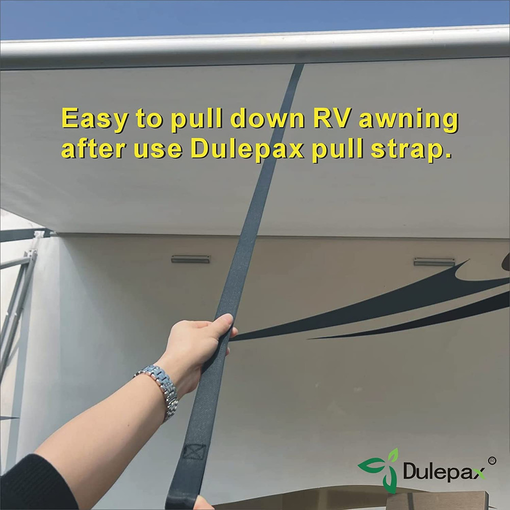 RV Awning Pull Straps, 96 Inches Long Straps with Welding Polycord Technology. U