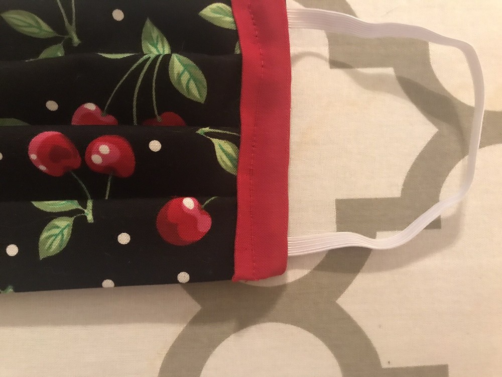 Handmade Cherry Face Mask