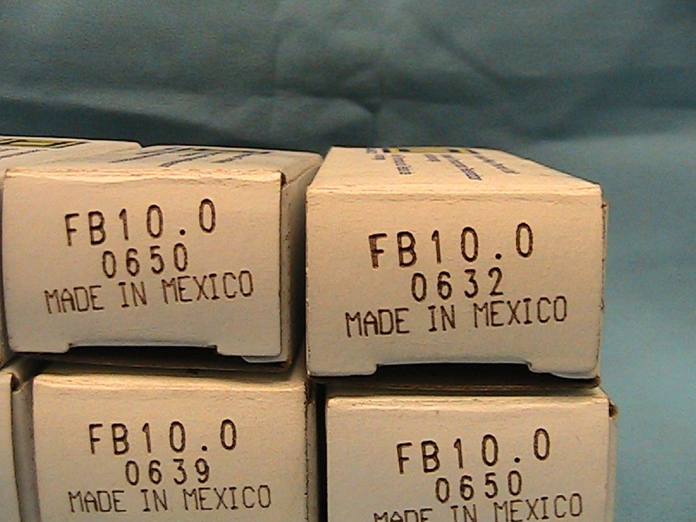 6 SQUARE D THERMAL UNITS FB10.0