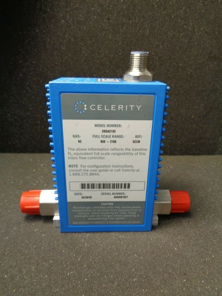 Celerity II DSSAD100 N2 859-2188 SCCM Mass Flow Controller MFC